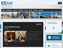 Tablet Screenshot of ccam.org.ar